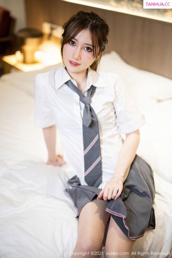 美桃酱  新人模特美桃酱 JK制服清纯甜美第3张图片